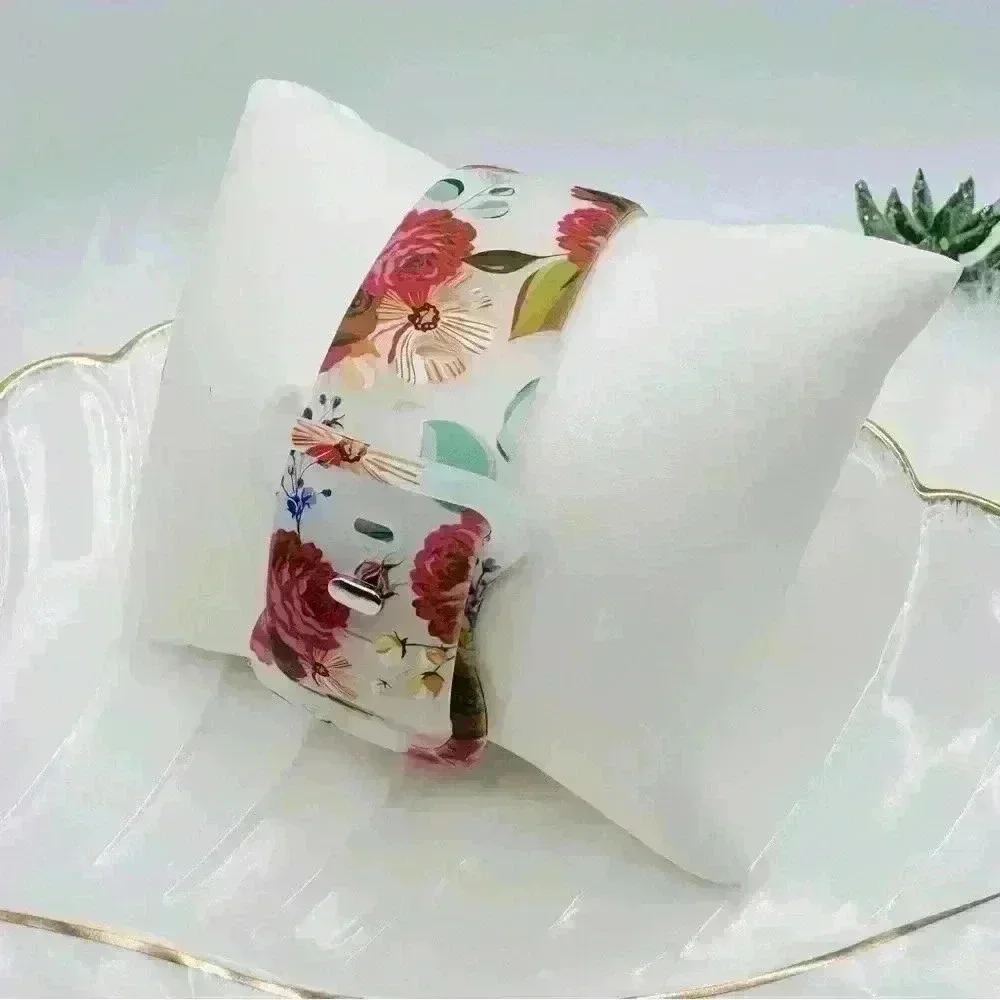 Floral Design Apple Watch Bands  42mm 44mm 45mm 49mm